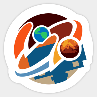 Mars 2020 Perseverance - Mars Rover Mission Patch Sticker